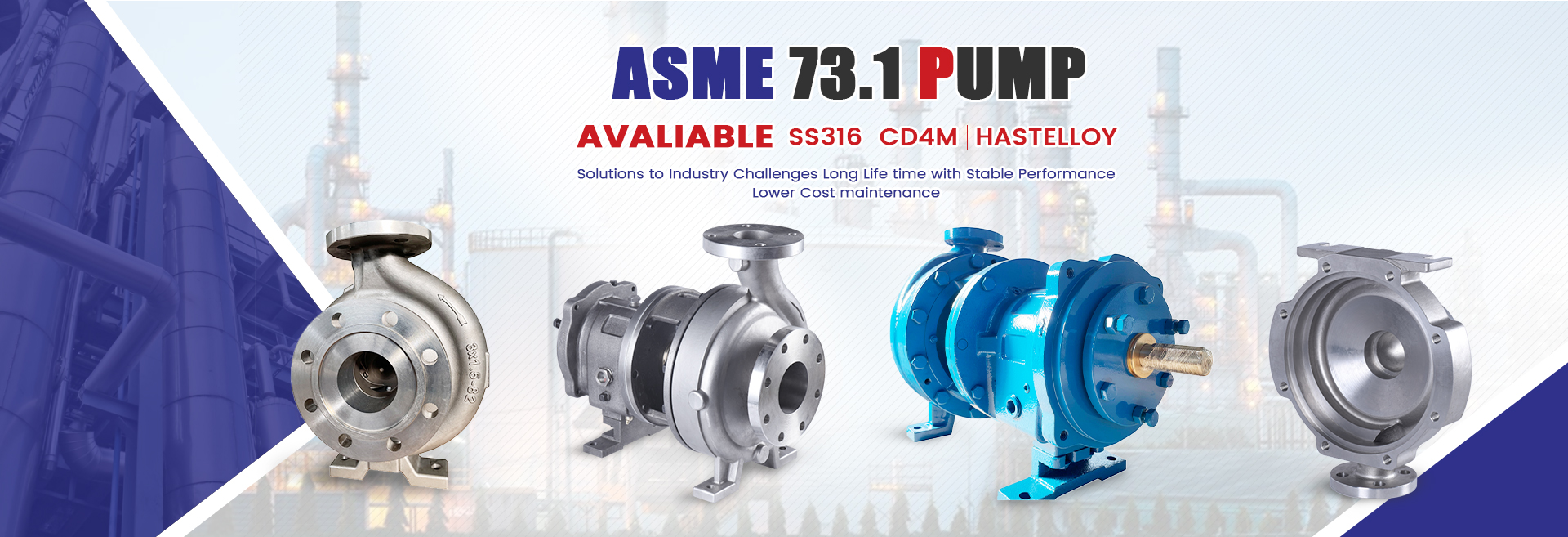 Pompe ASME B73.1